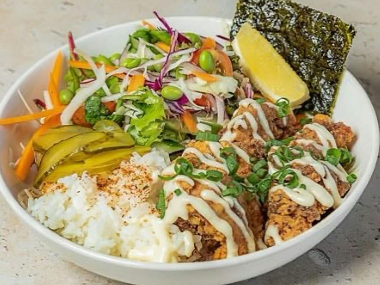 Chicken salad bowl