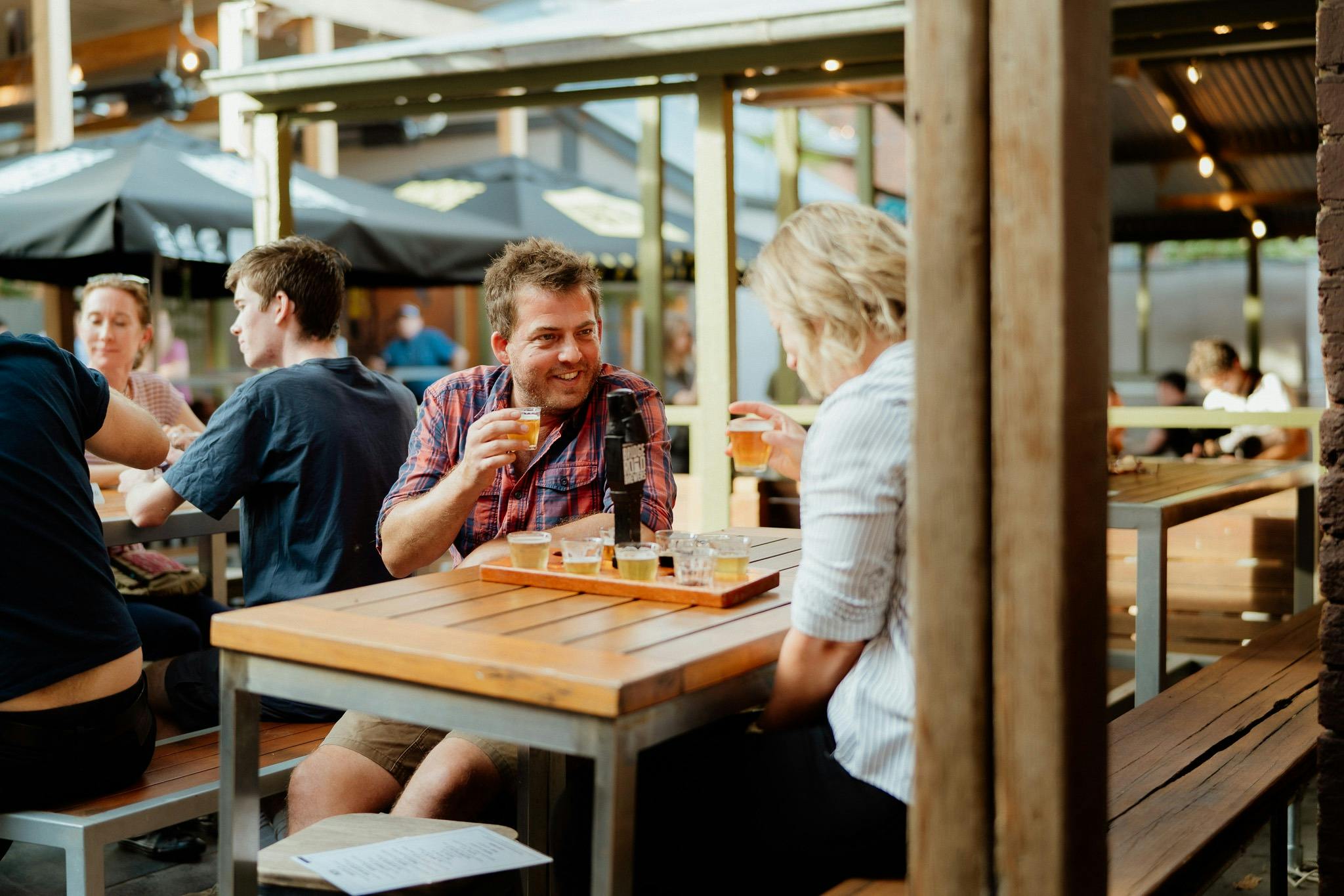Beer Garden at Bridge Road Brewers