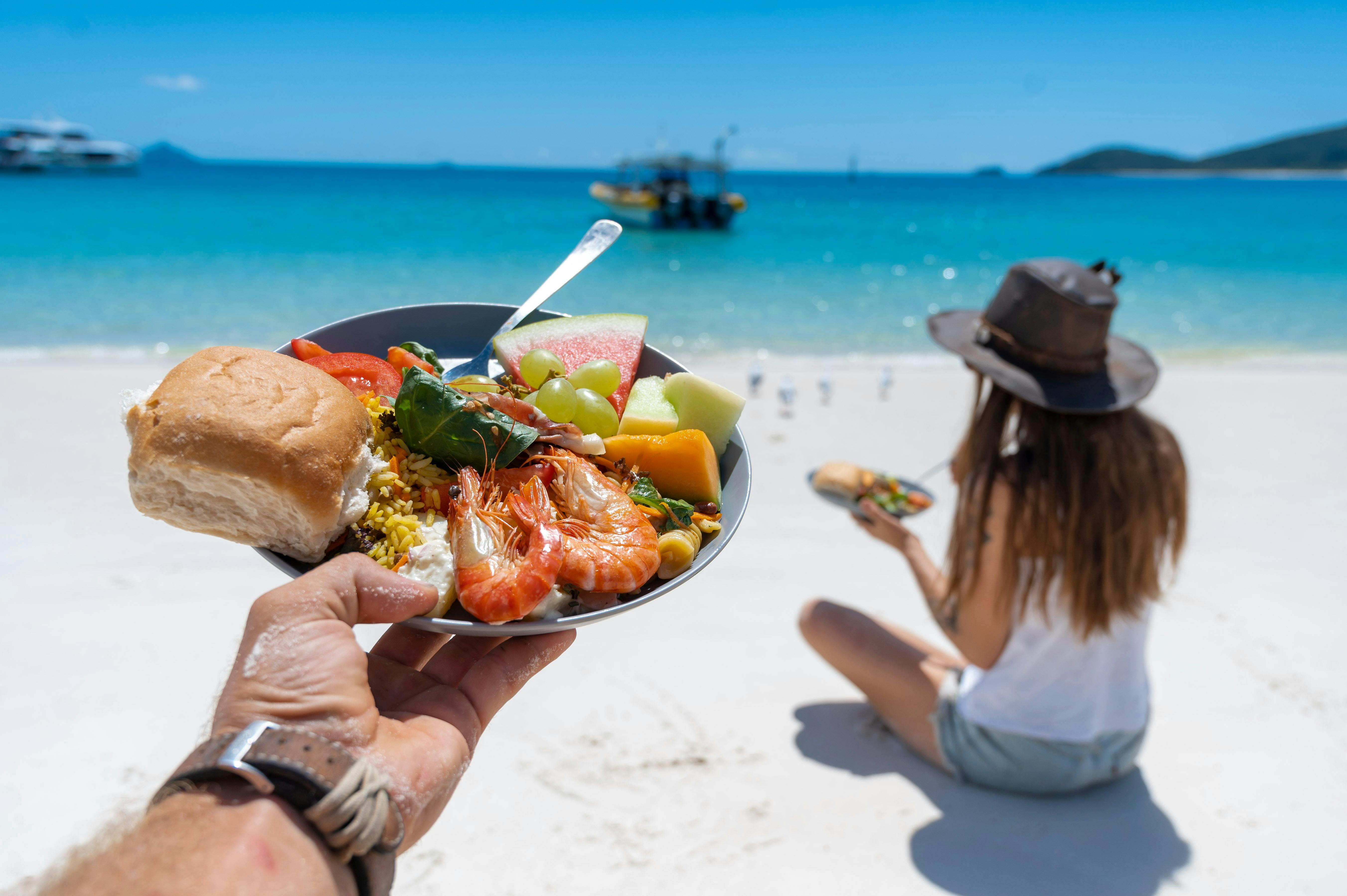 Lunch on the beach