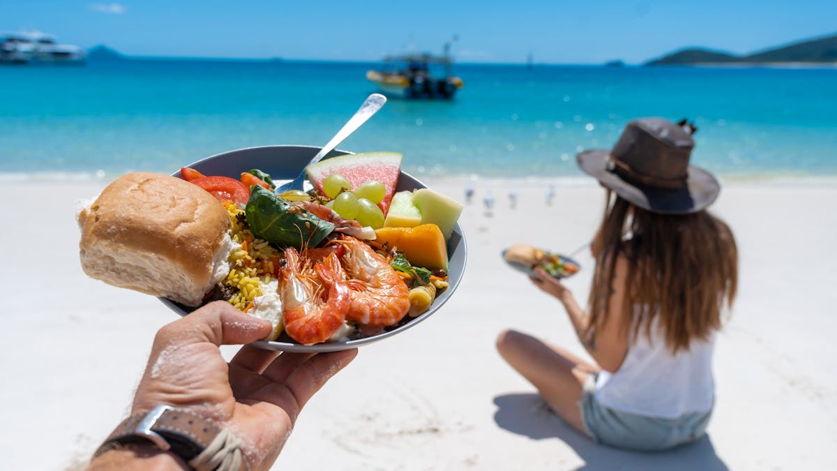 Lunch on the beach