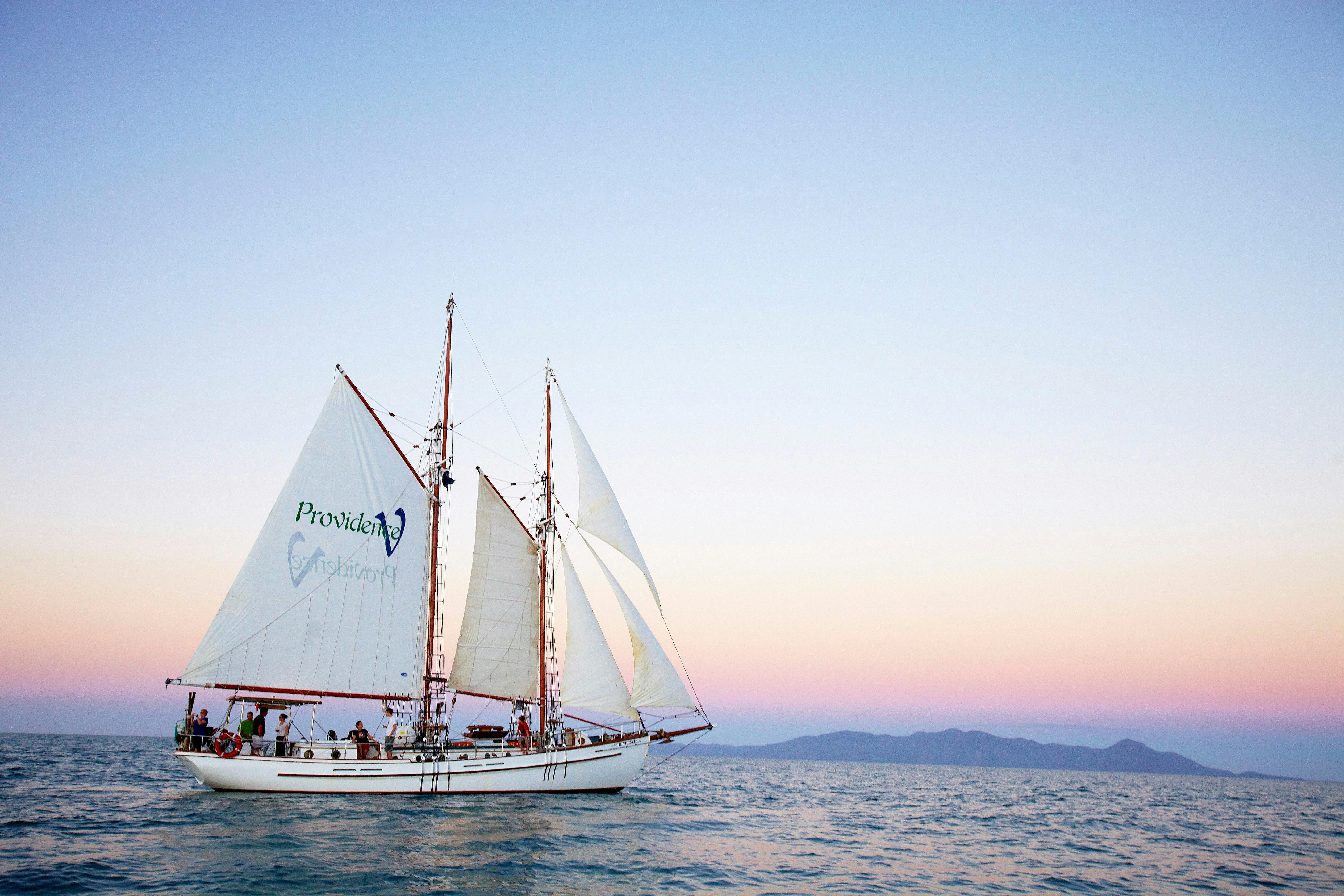 Sunset sail on Providence V