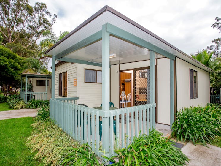 Large Ensuite Cabin Exterior