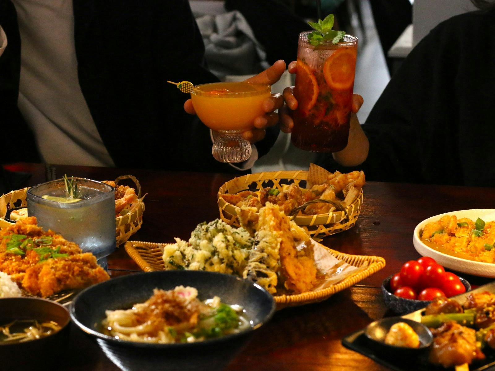 Assorted food