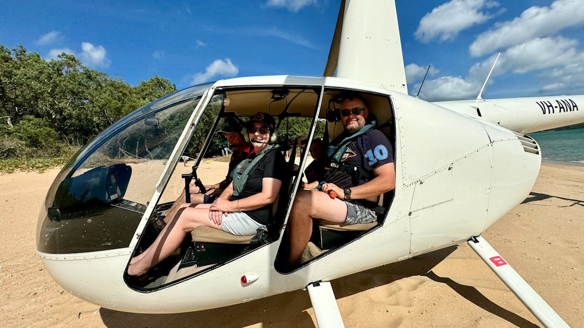Punsand Bay Helicopter Cape York