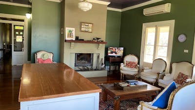 Wee Jasper Cottage Sitting Area