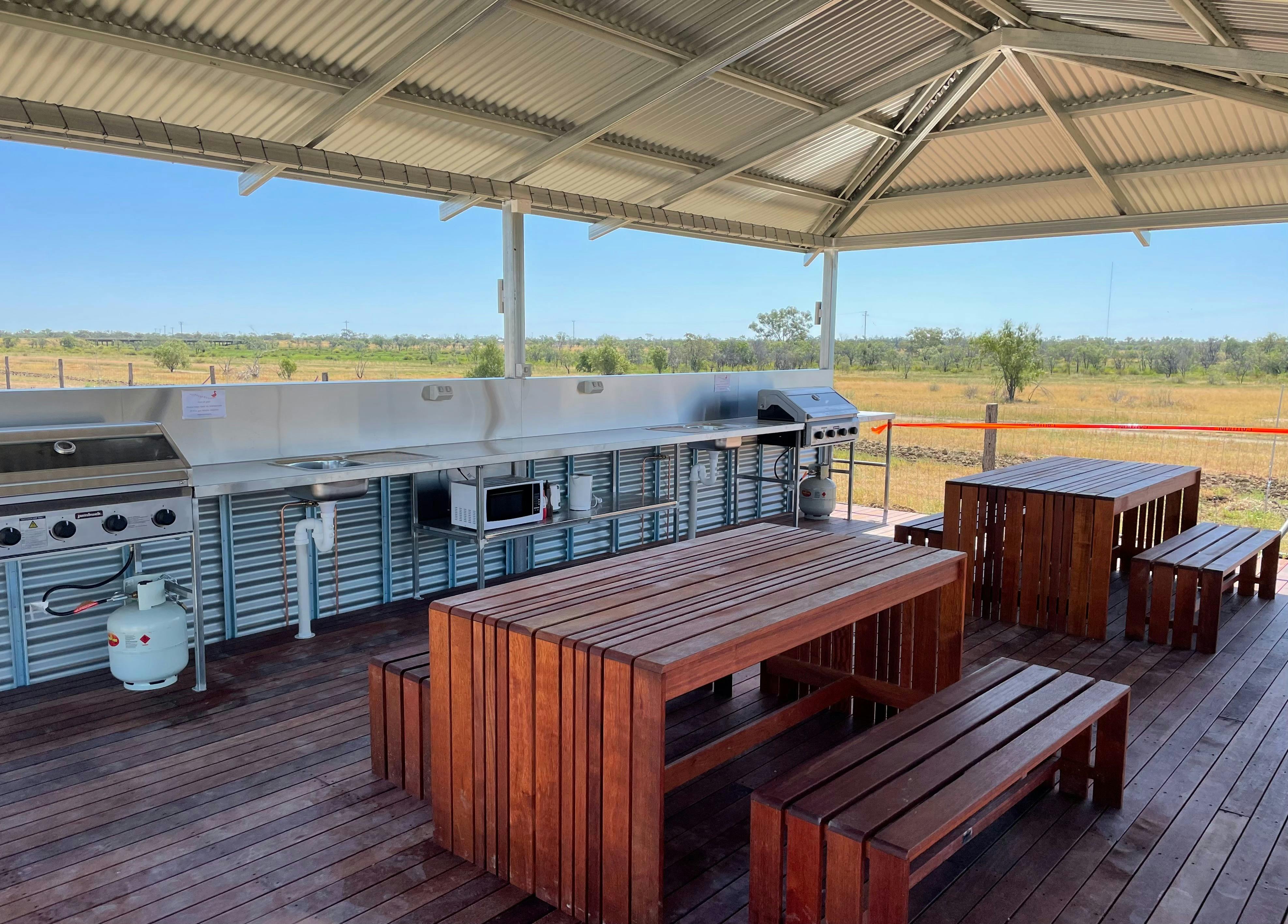 Muddy Duck Camp Kitchen