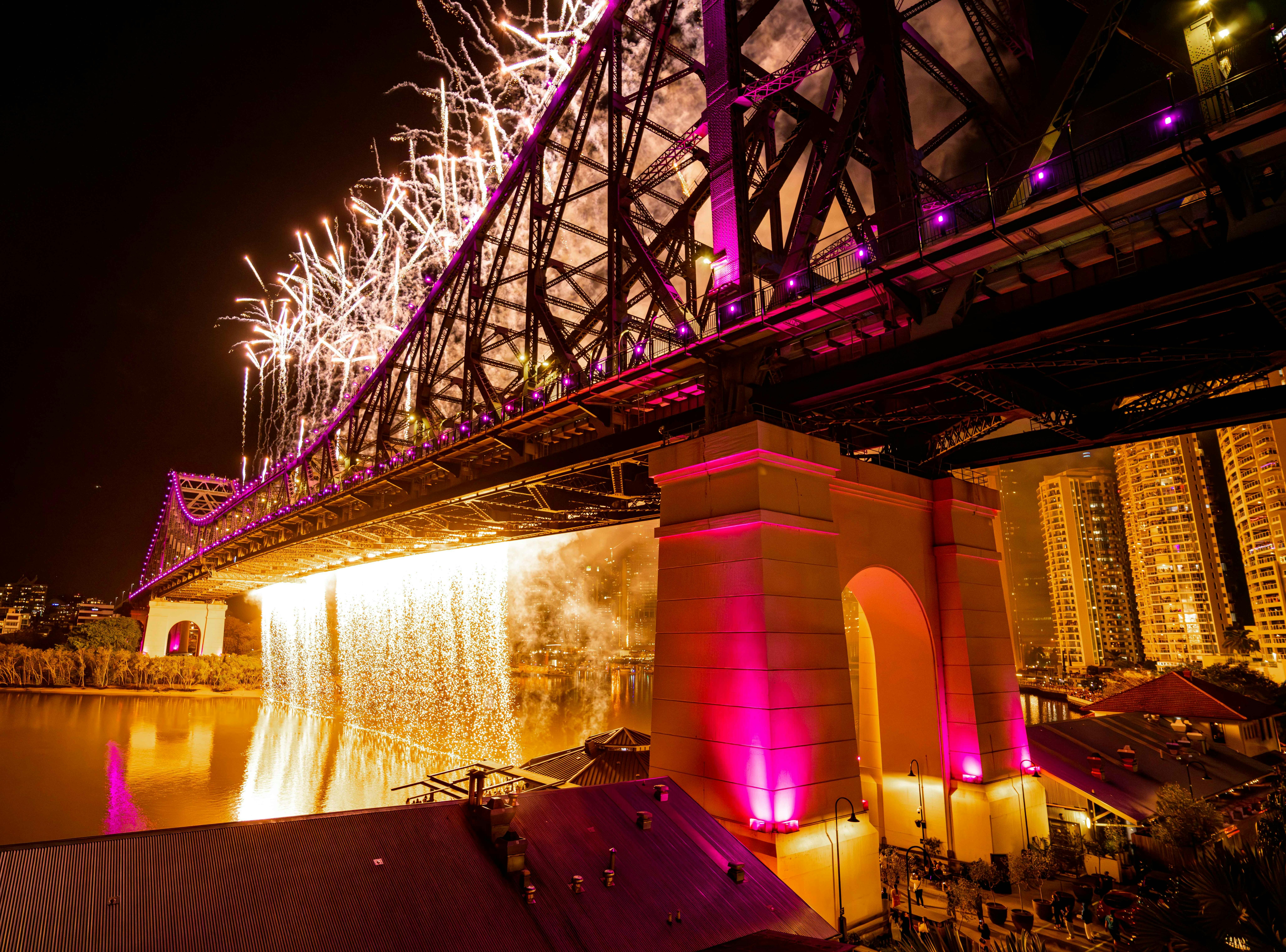 Riverfire at Fiume Rooftop Bar