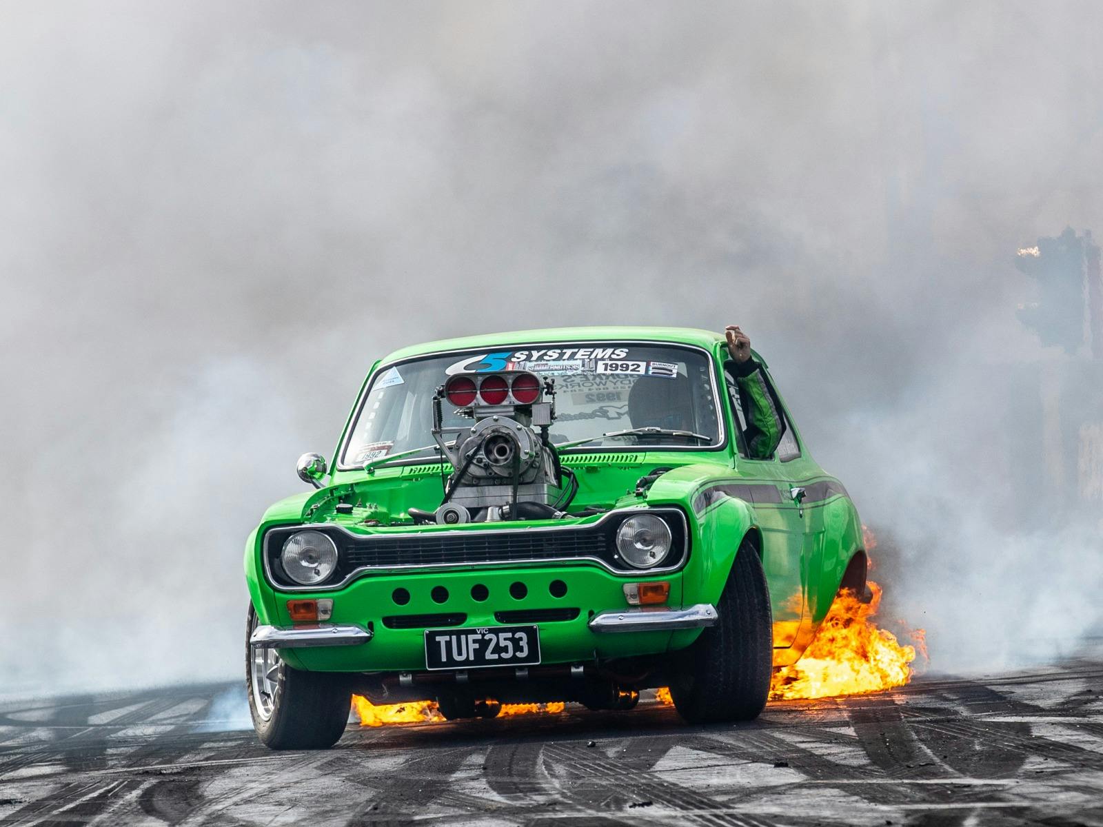 Entrant at Street Machine Drag Challenge