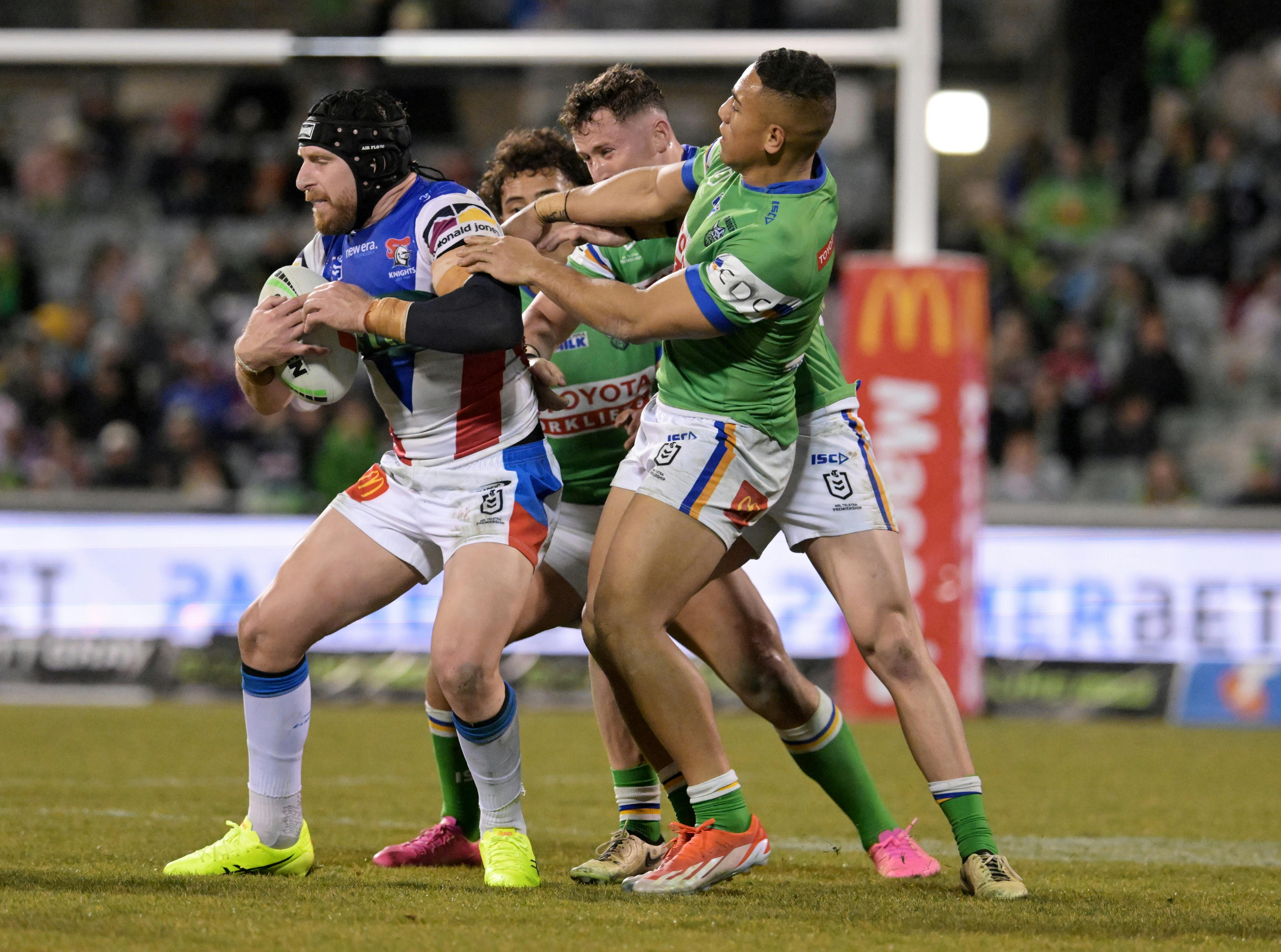 Raiders v Knights - NRL Round 21
