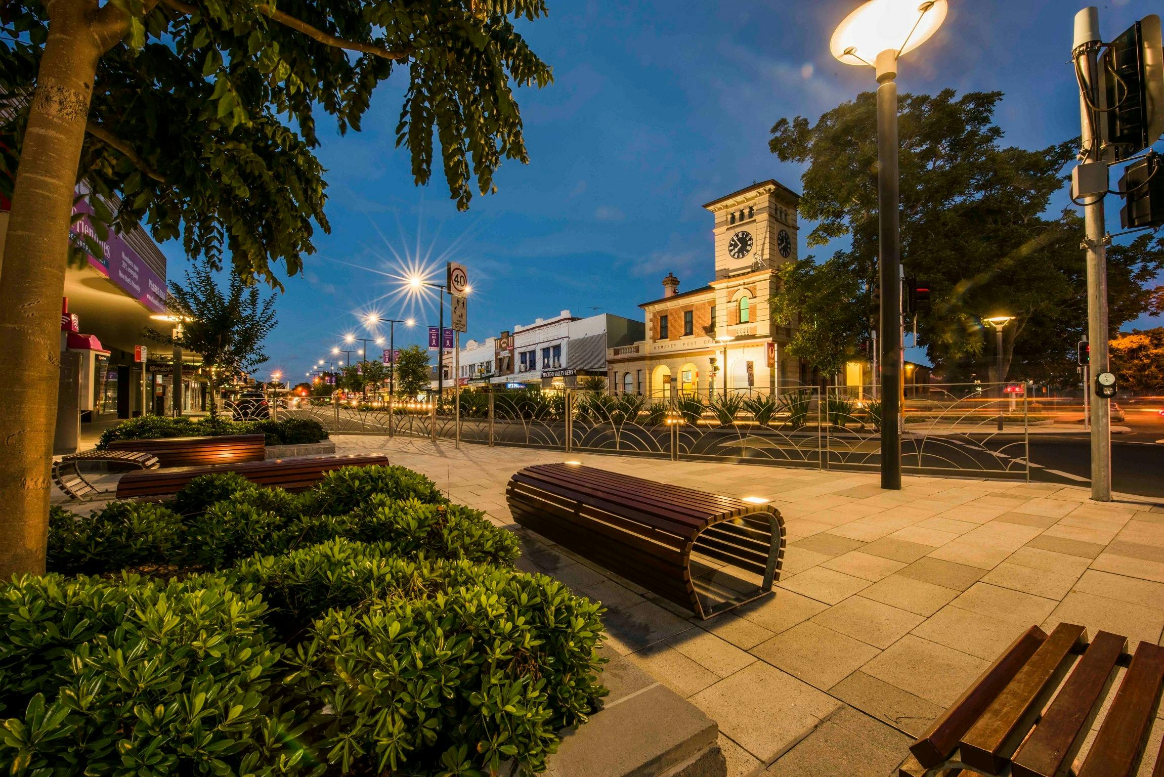 In the middle of Smith St in Kempsey