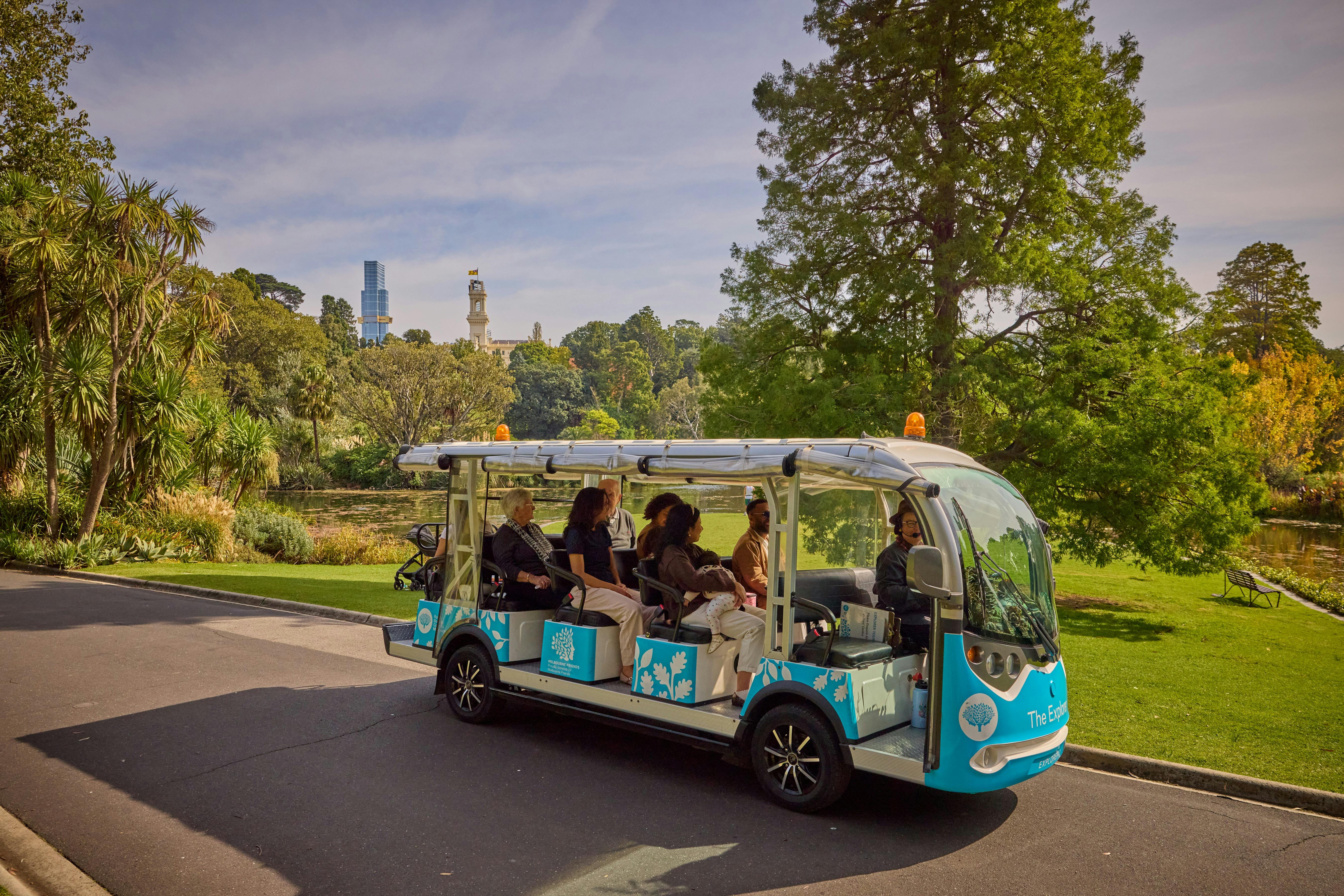 The Explorer bus tour Melbourne Gardens