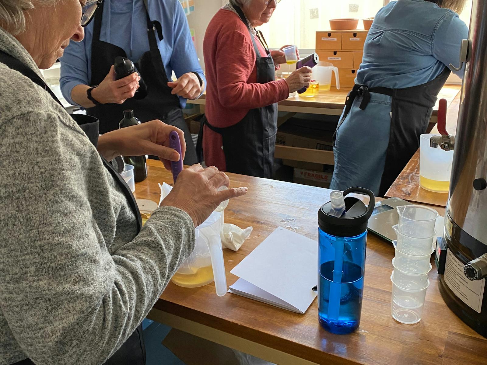 Action in the Chandlery