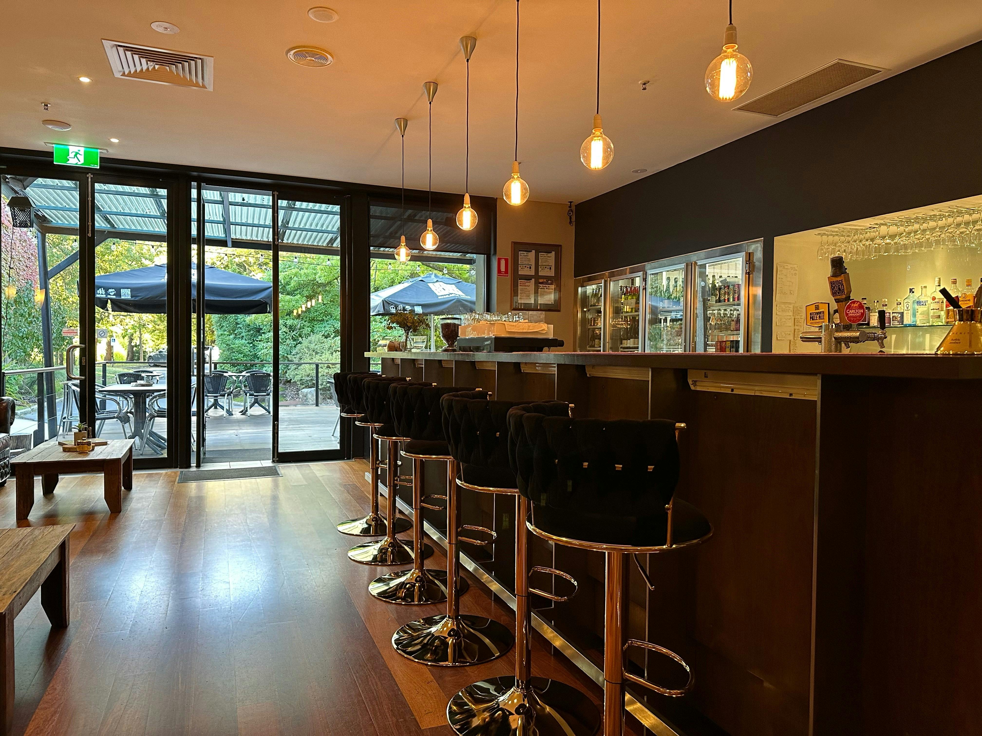 The Oak View - relax and unwind in our bar area