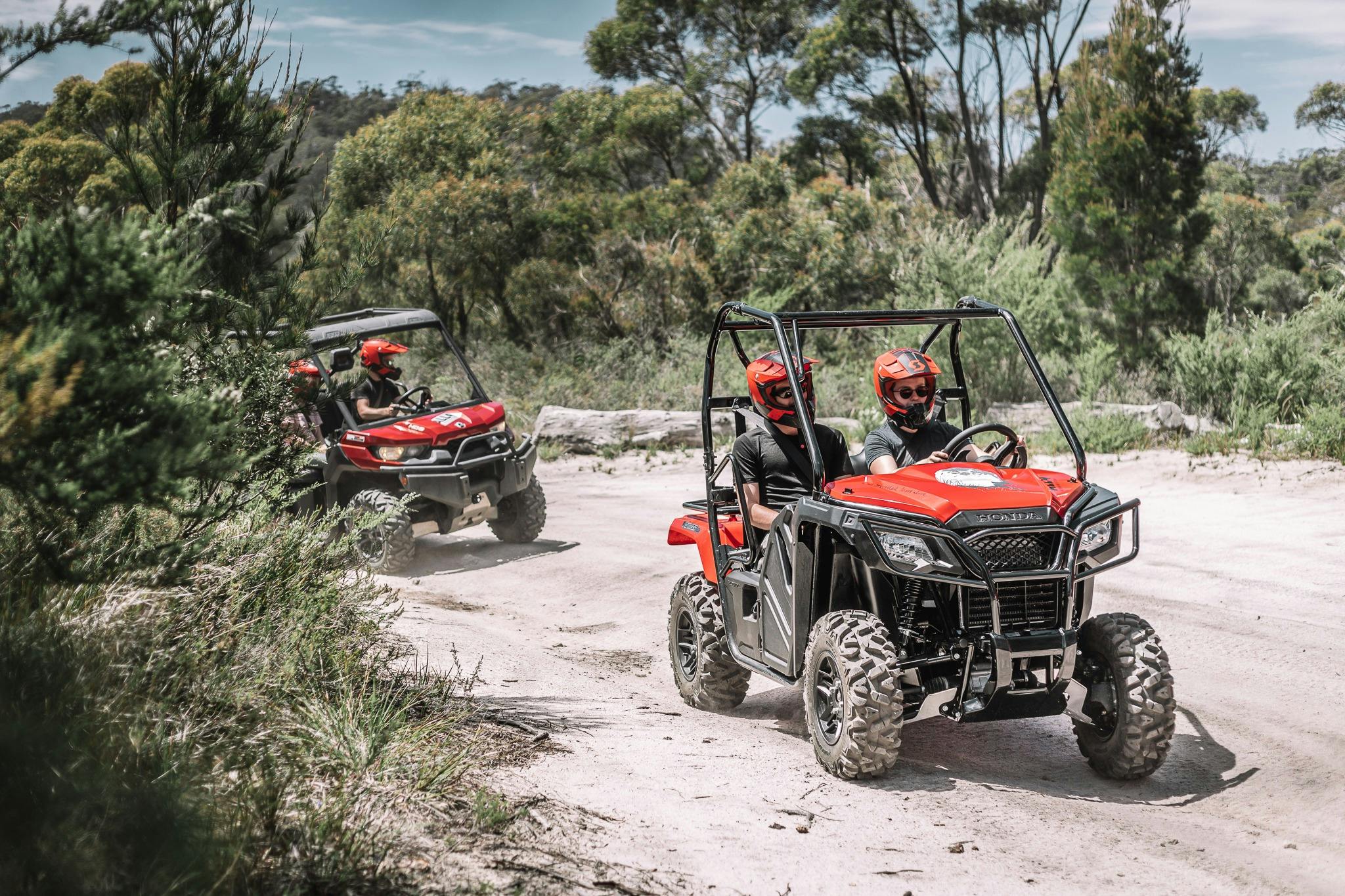 ATV riding Freycinet National Park Tasmania
