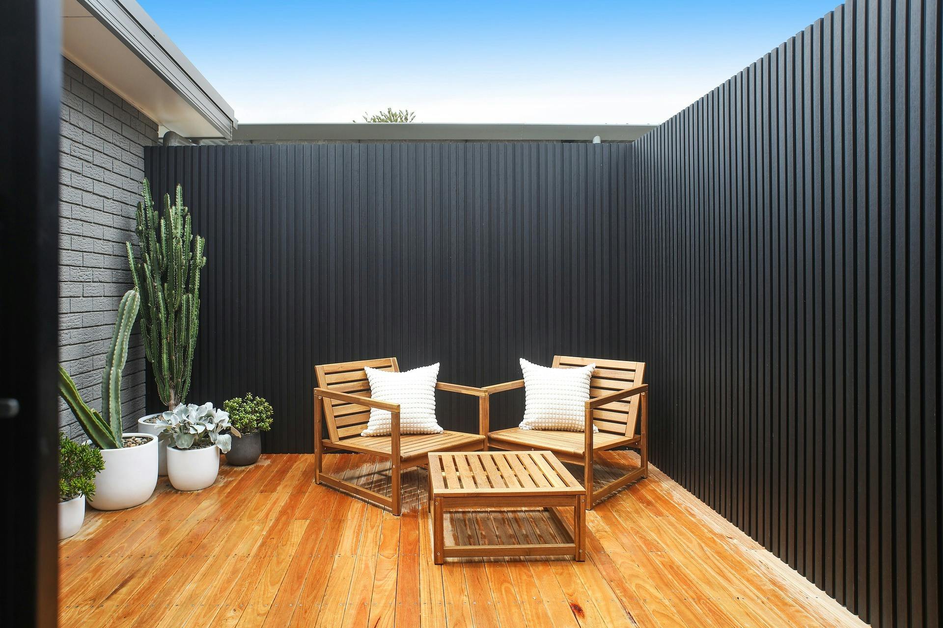 Back patio