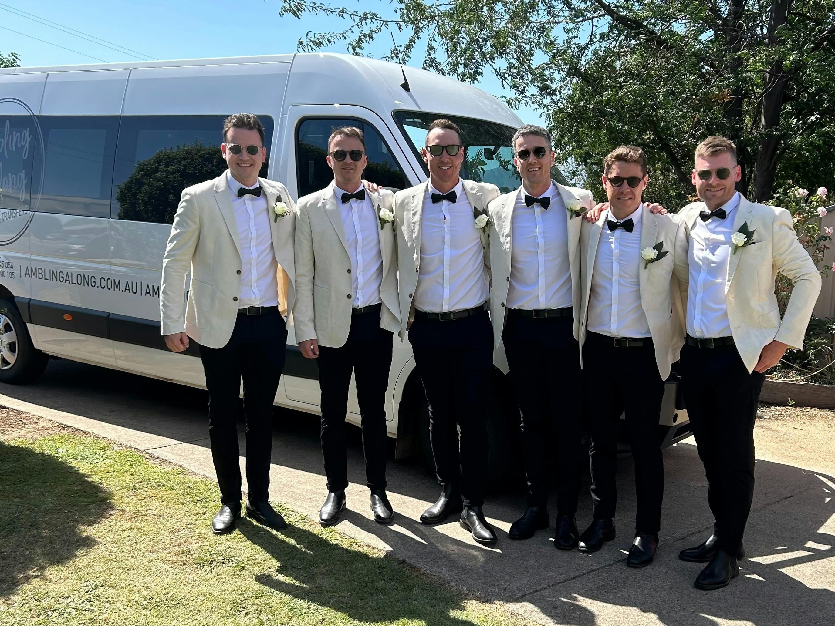 Wedding Transport Bridal Party Transport Groomsmen Transport Bucks Transport Hens Transport