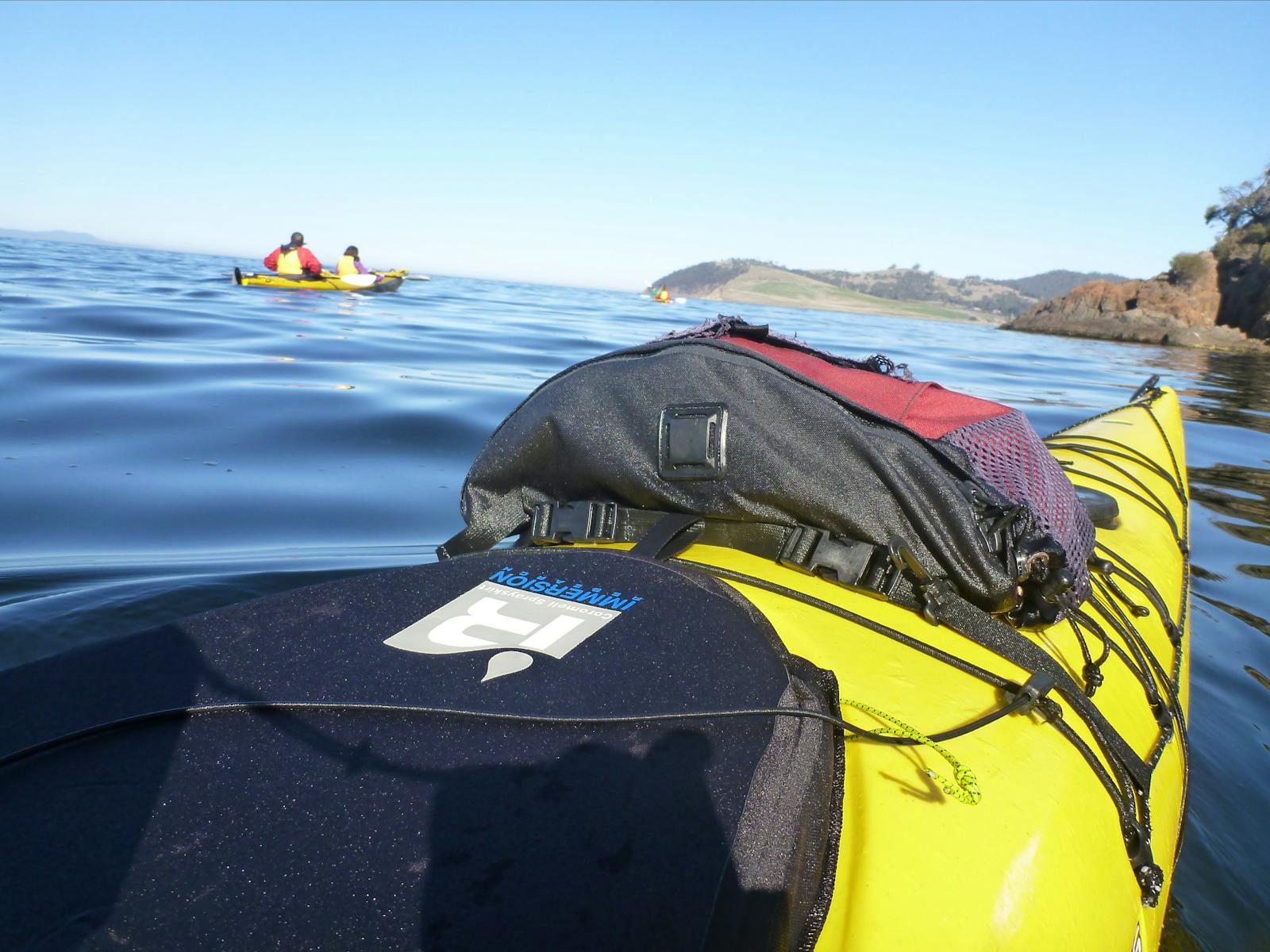 Calm water for kayakers on the River Derwent