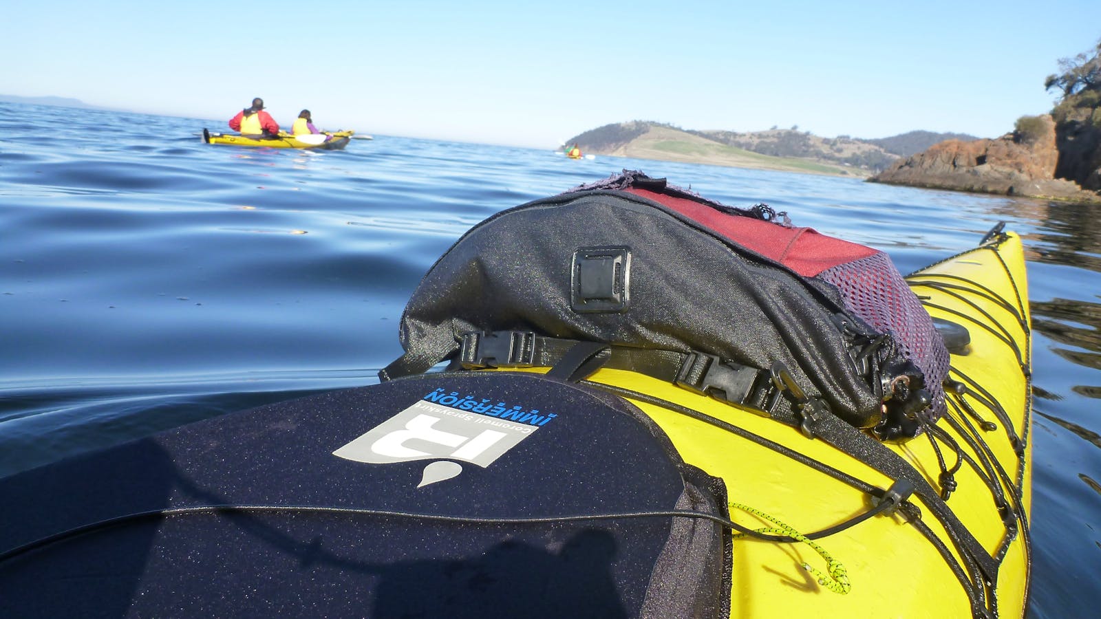 Calm water for kayakers on the River Derwent