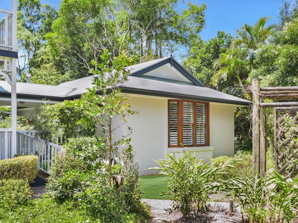 Exterior of cottage