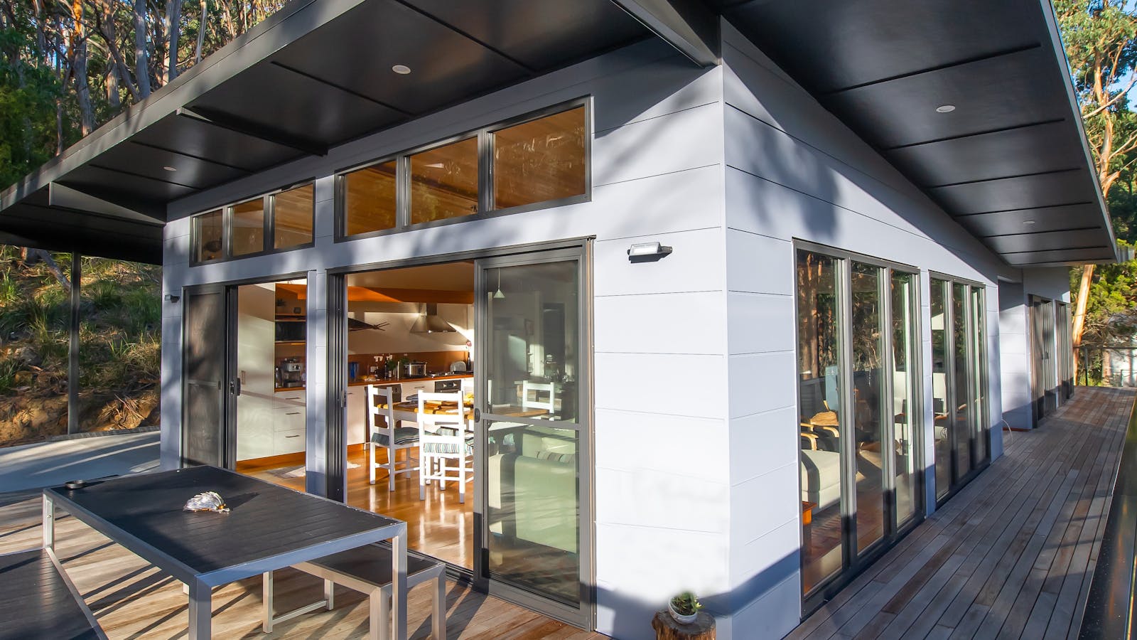 Wrap around deck for outdoor living