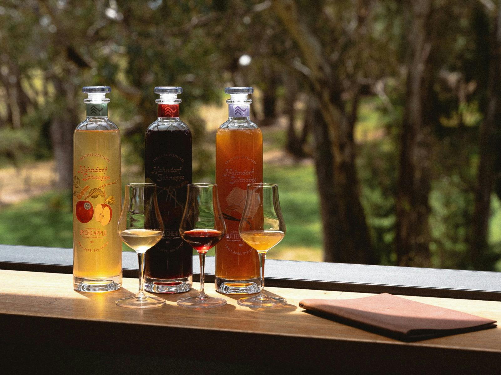 Schnapps Tasting Flight