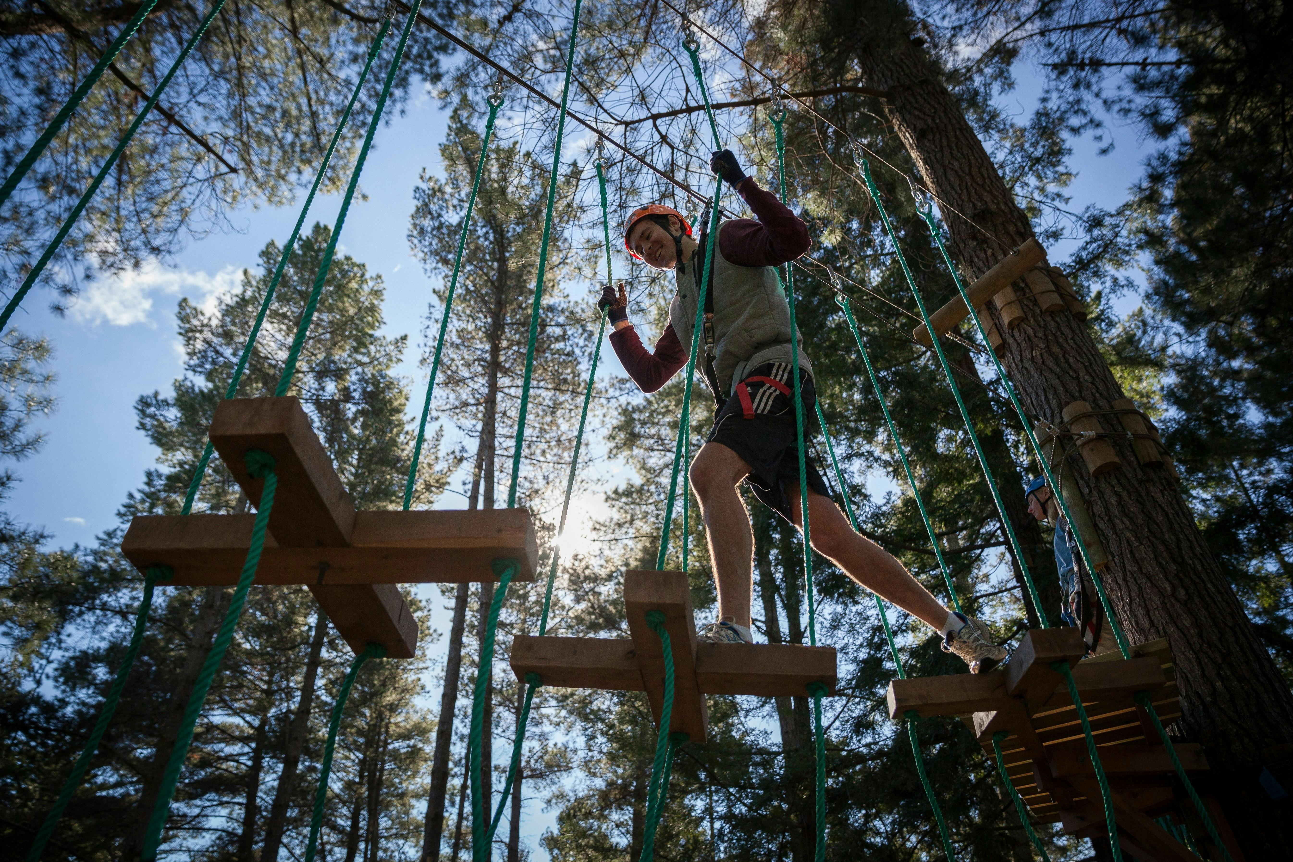 Treetops Adventure Hollybank Ropes Course