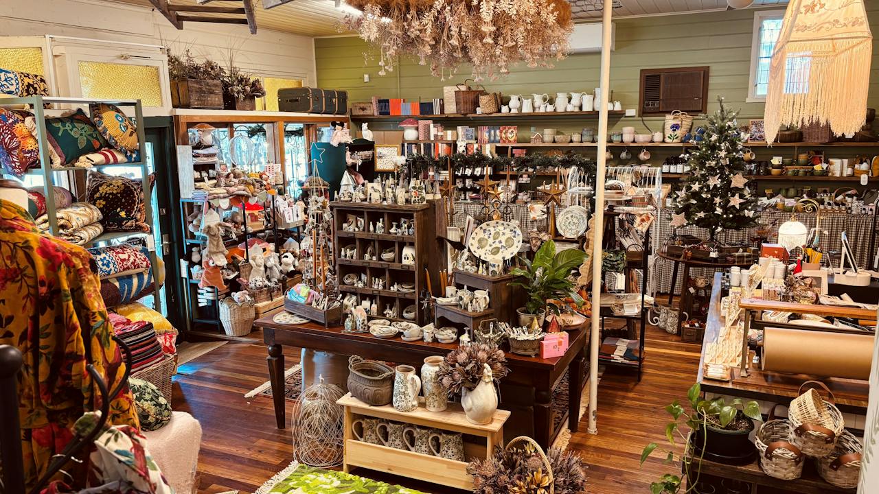 Evie's Evergreen shop full of beautiful fashion and gifting and our gorgeous Christmas range