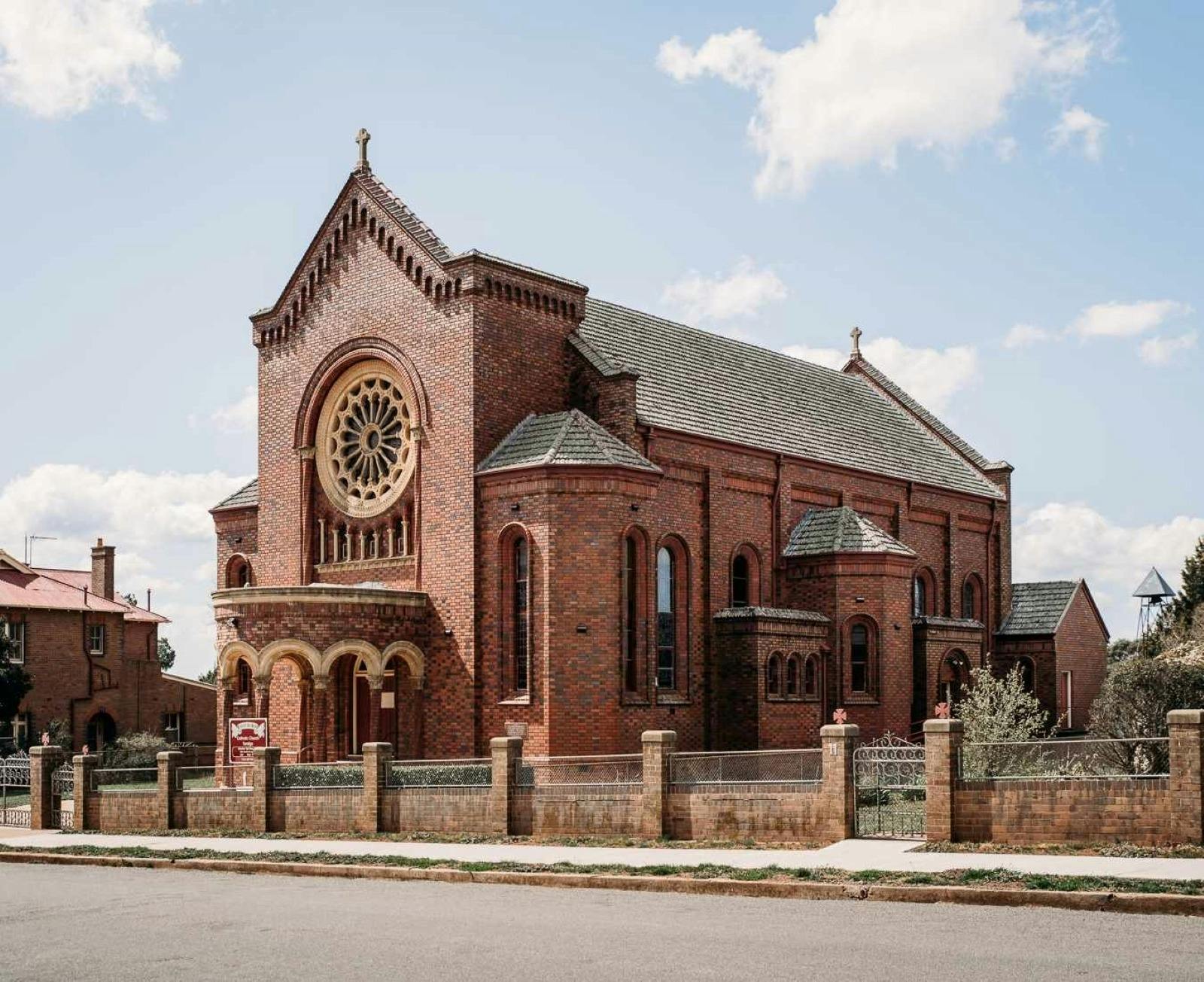 exterior Chrisst the King Catholic Church Taralga