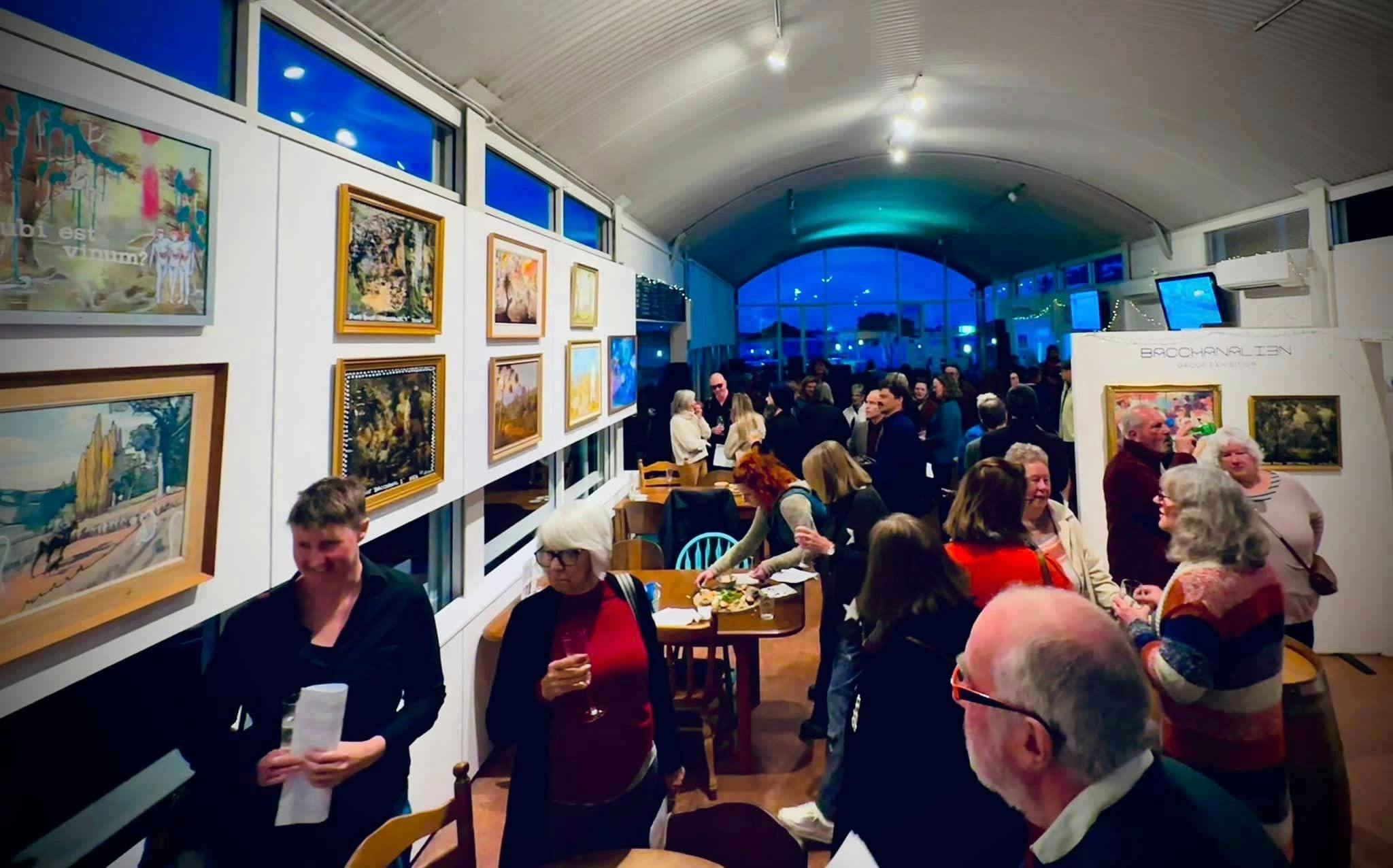 "Bacchanalien" art event