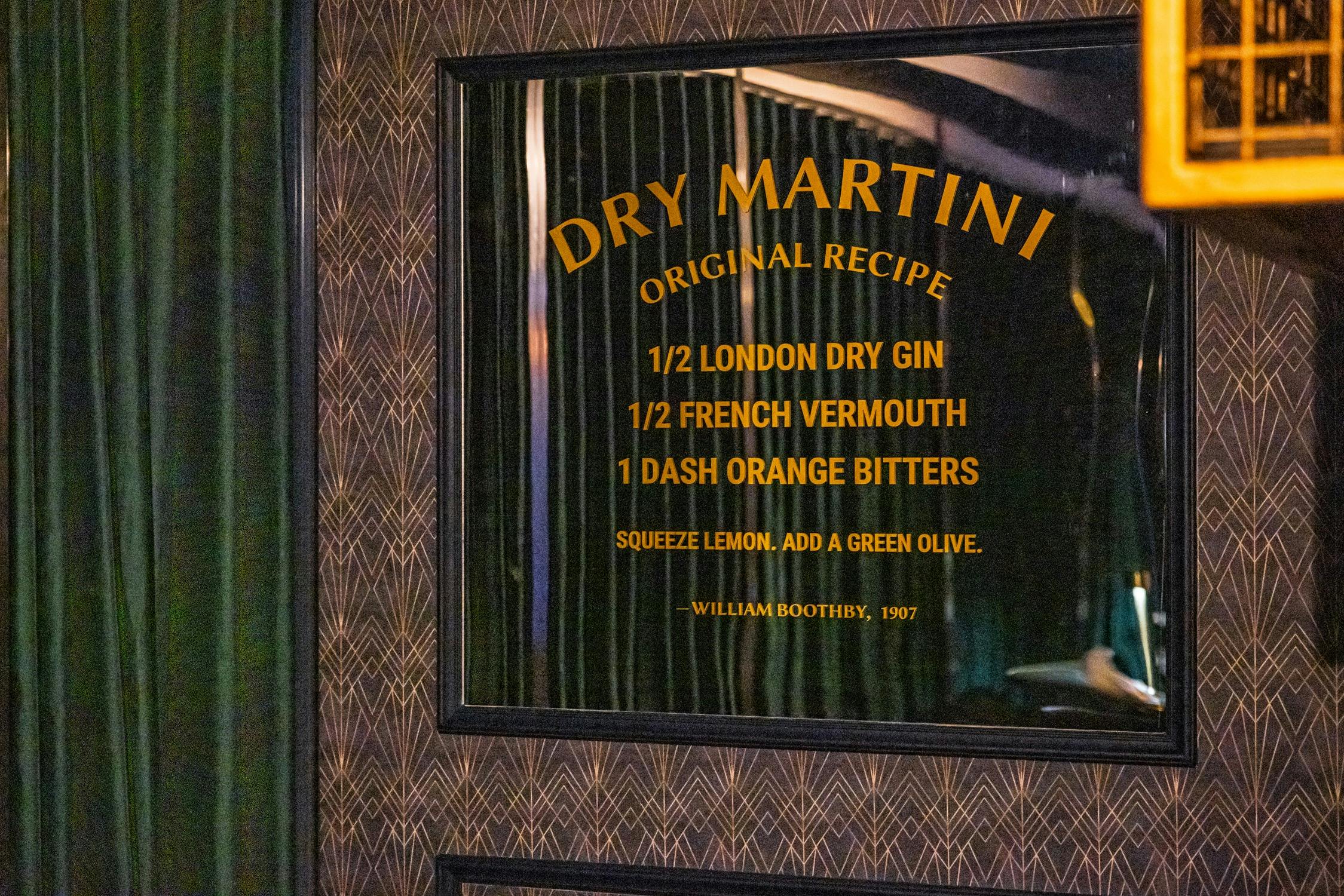 Dry Martini