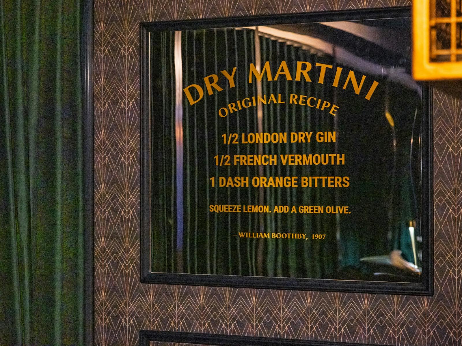 Dry Martini