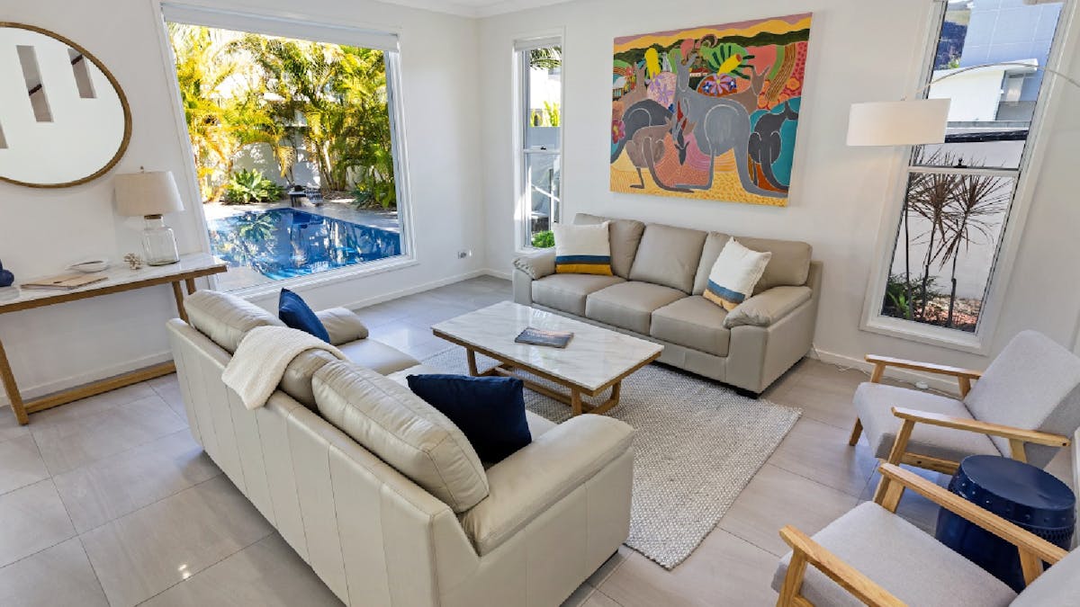Lounge area
