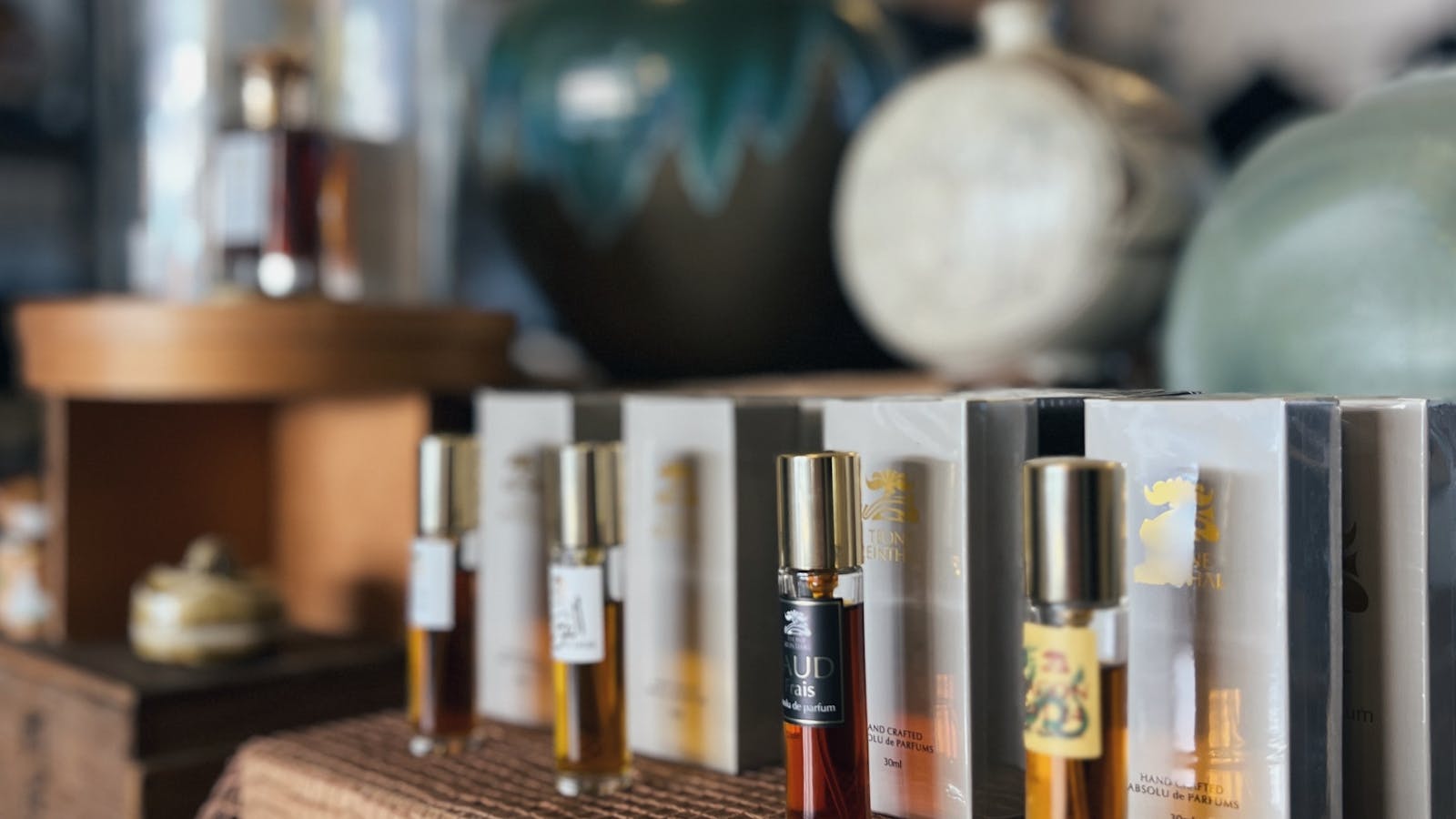 the maker is the exclusive retailer of Teone Reinthal natural perfumes in Australia