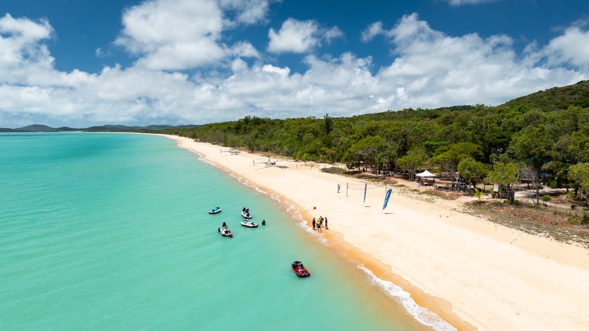 Punsand Bay Beach Jetskis