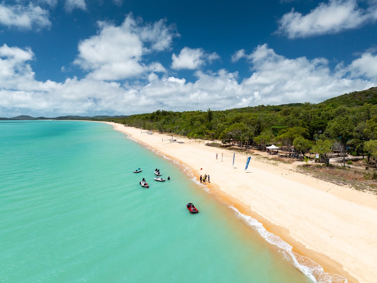 Punsand Bay Beach Jetskis