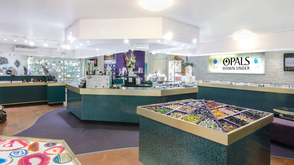 Inside the shop