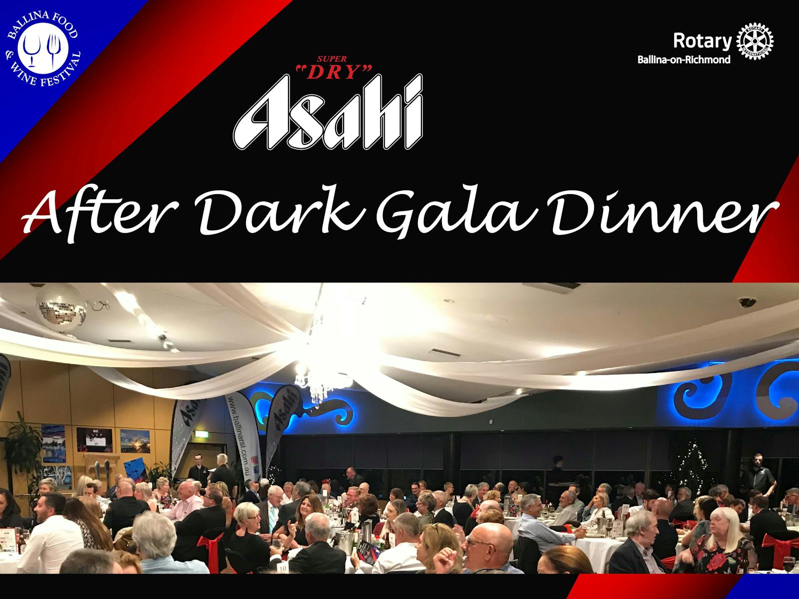 Image for Asahi - After Dark Gala Dinner (Ballina Food and Wine Festival)
