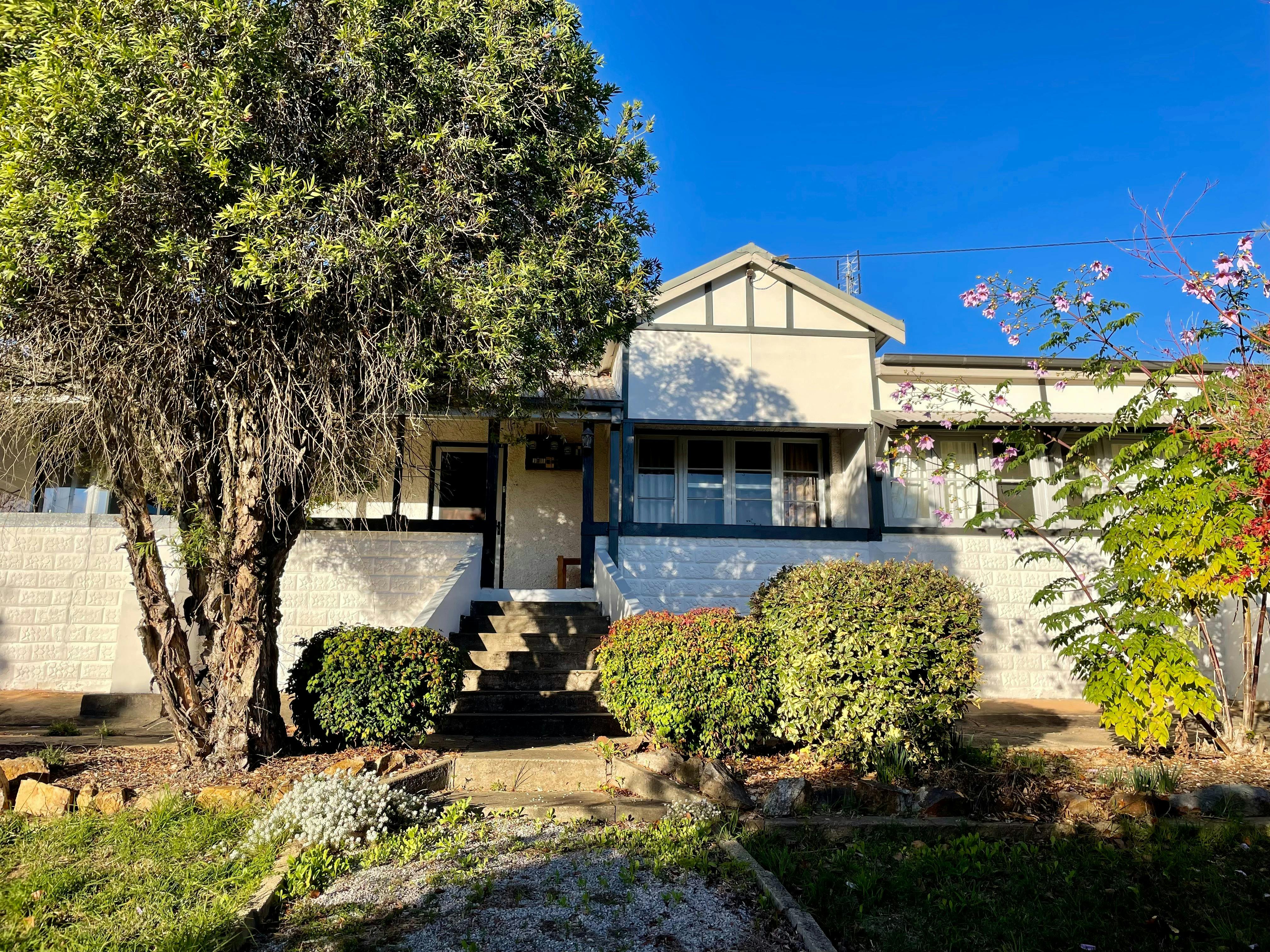 Front house entrance