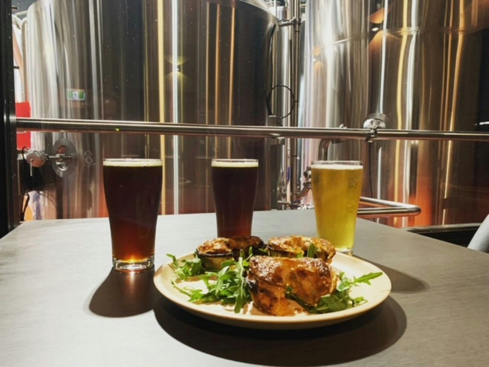 Beautifully paired beer with food