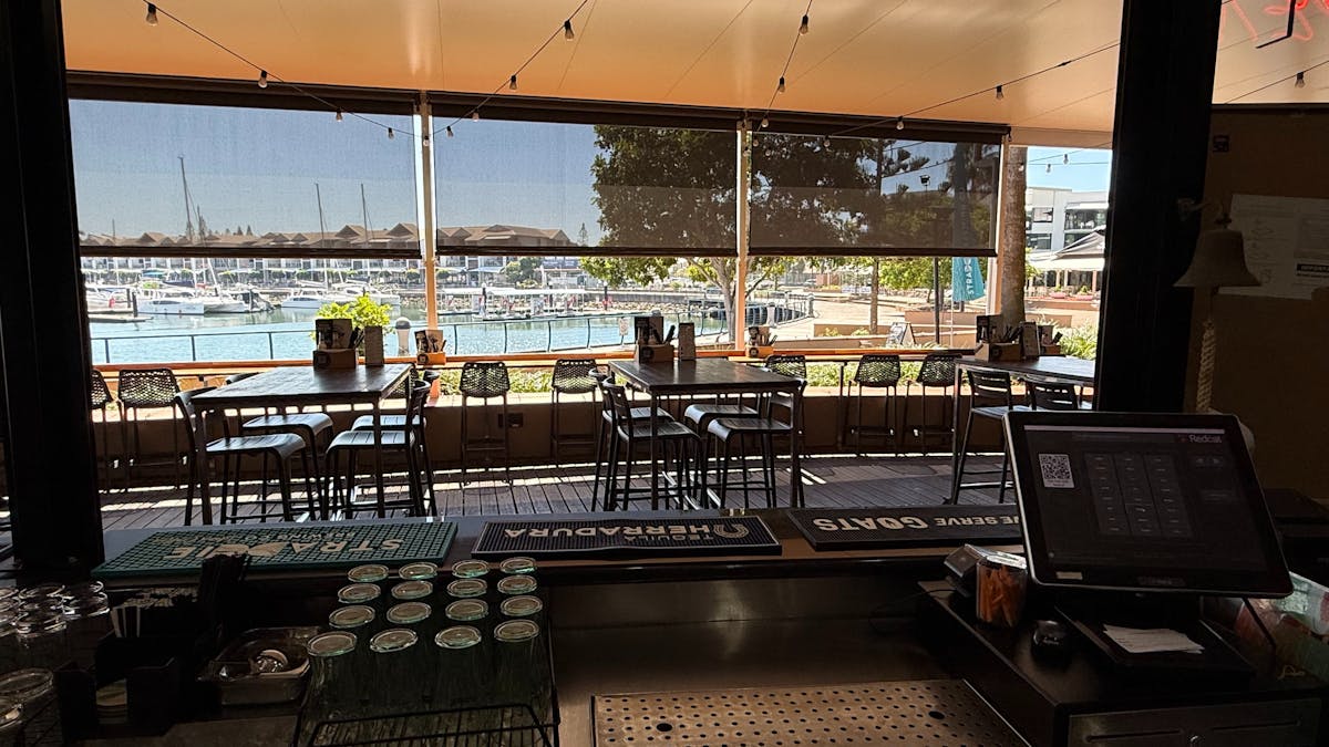 Our beautiful bar