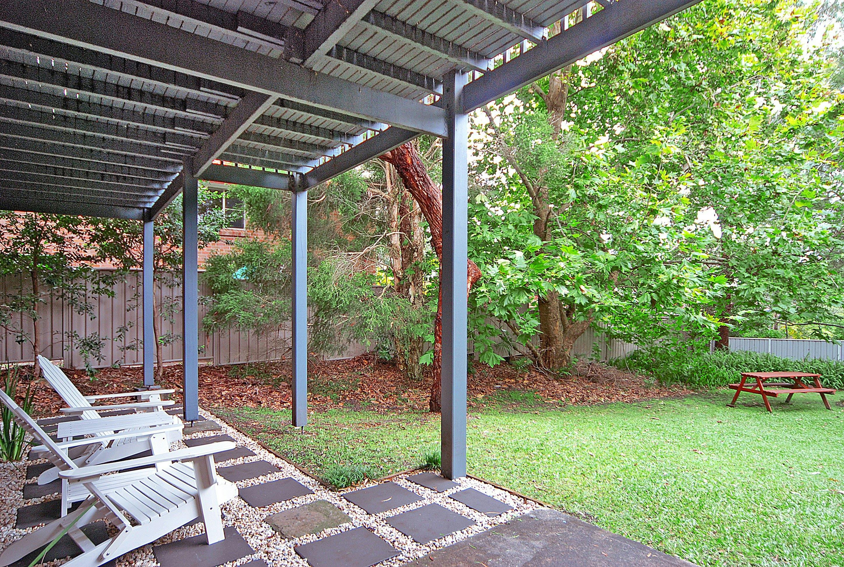 背中をリラックス