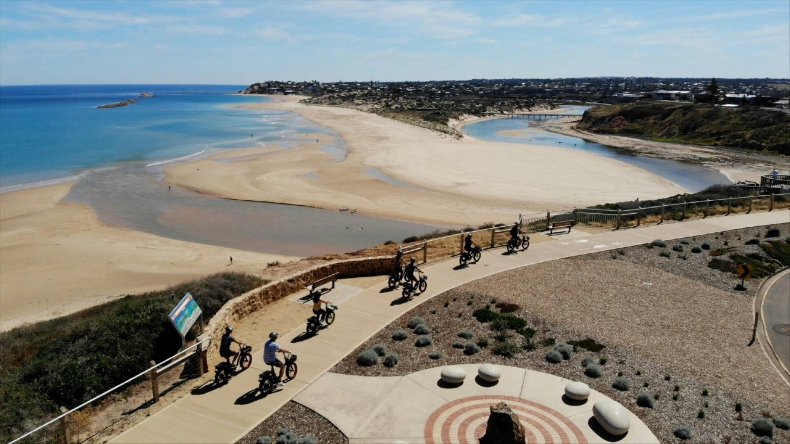 E-bike ride along the coast