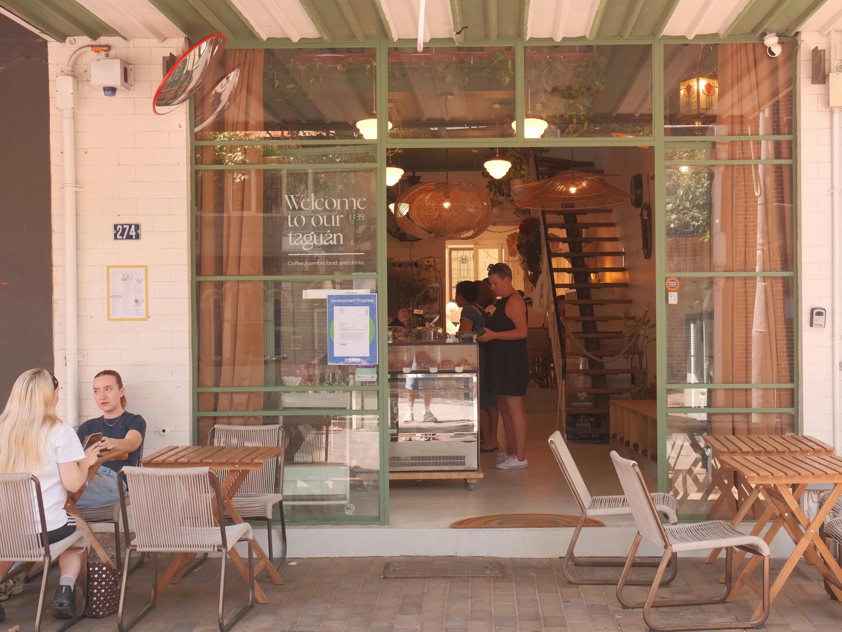 Exterior shot of Taguan