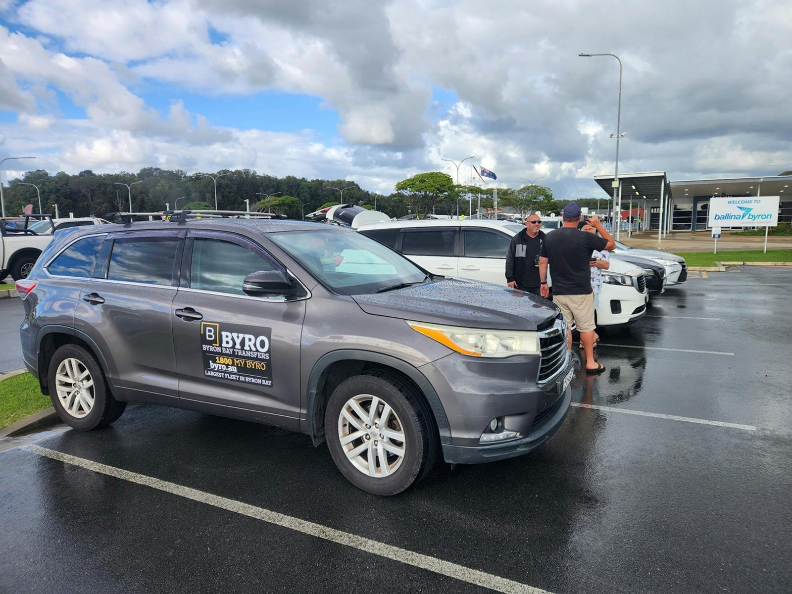 BYRO SUV at Byron Bay Gateway Airport, Ballina