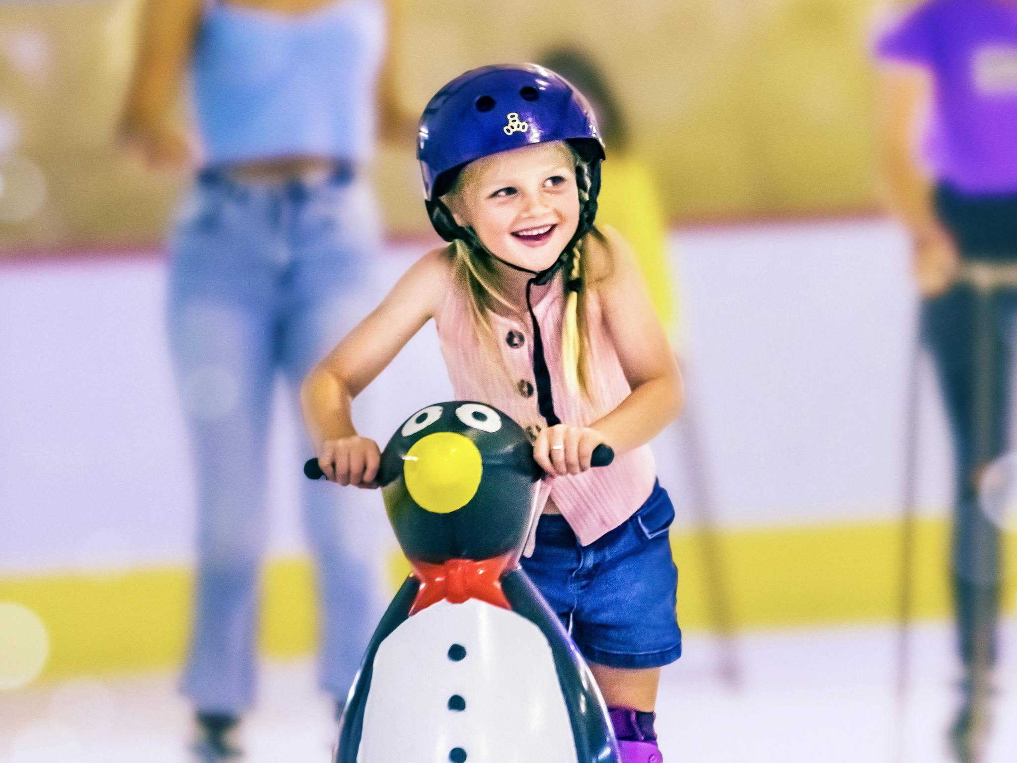Ice Skating at The Big Banana Fun Park