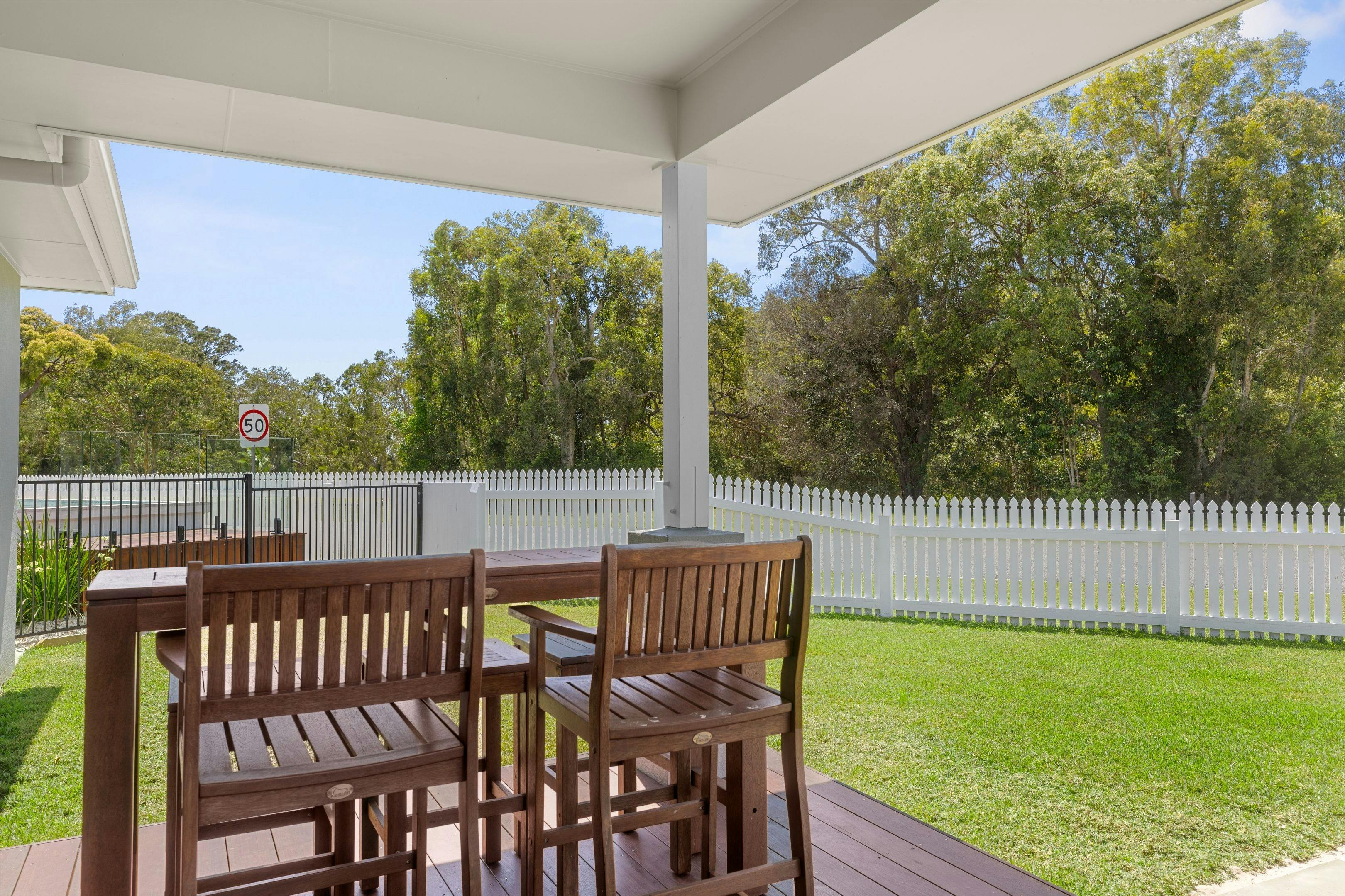 Outdoor Deck with BBQ