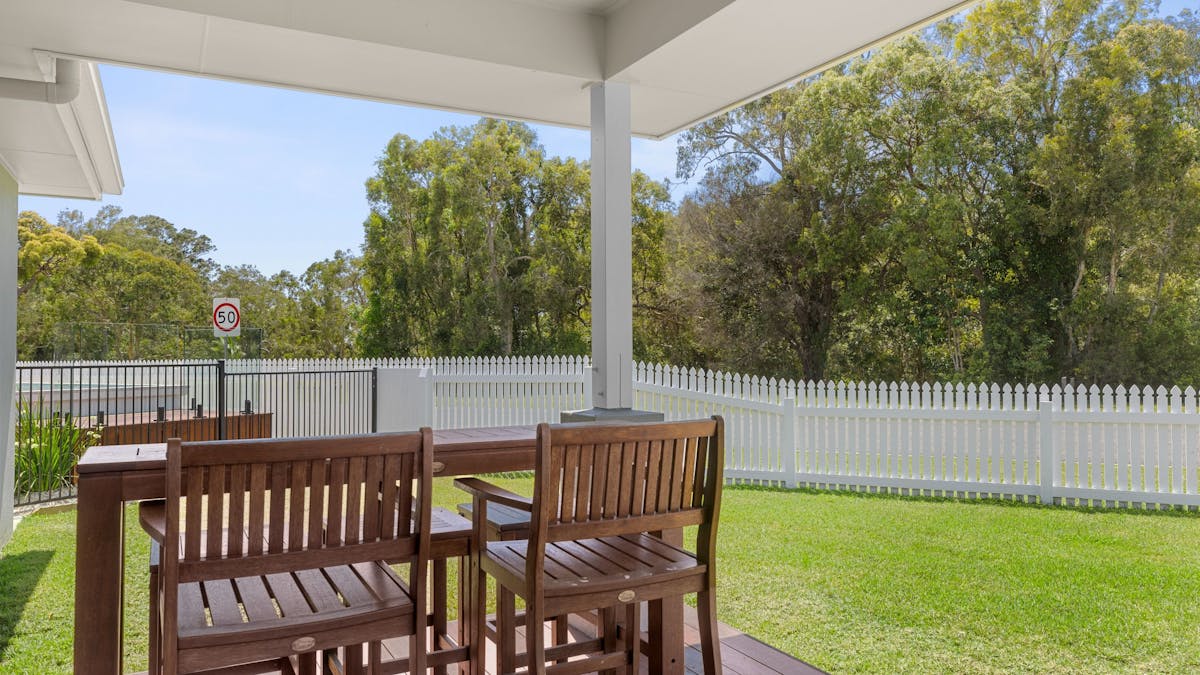Outdoor Deck with BBQ