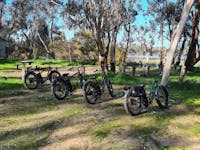 E-bikes available for hire