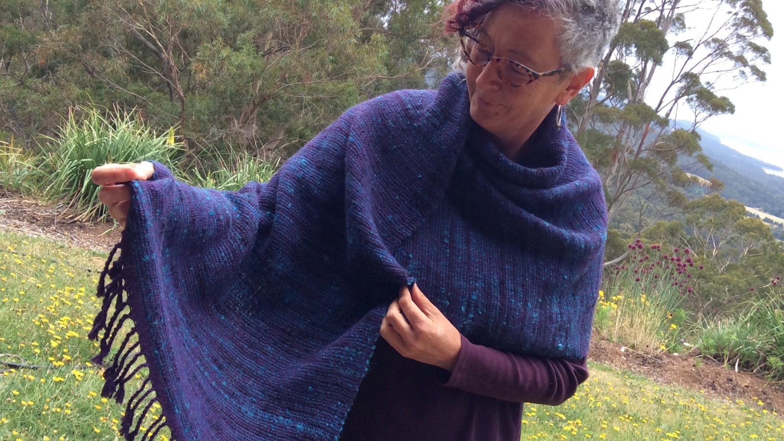 Handspun wrap
