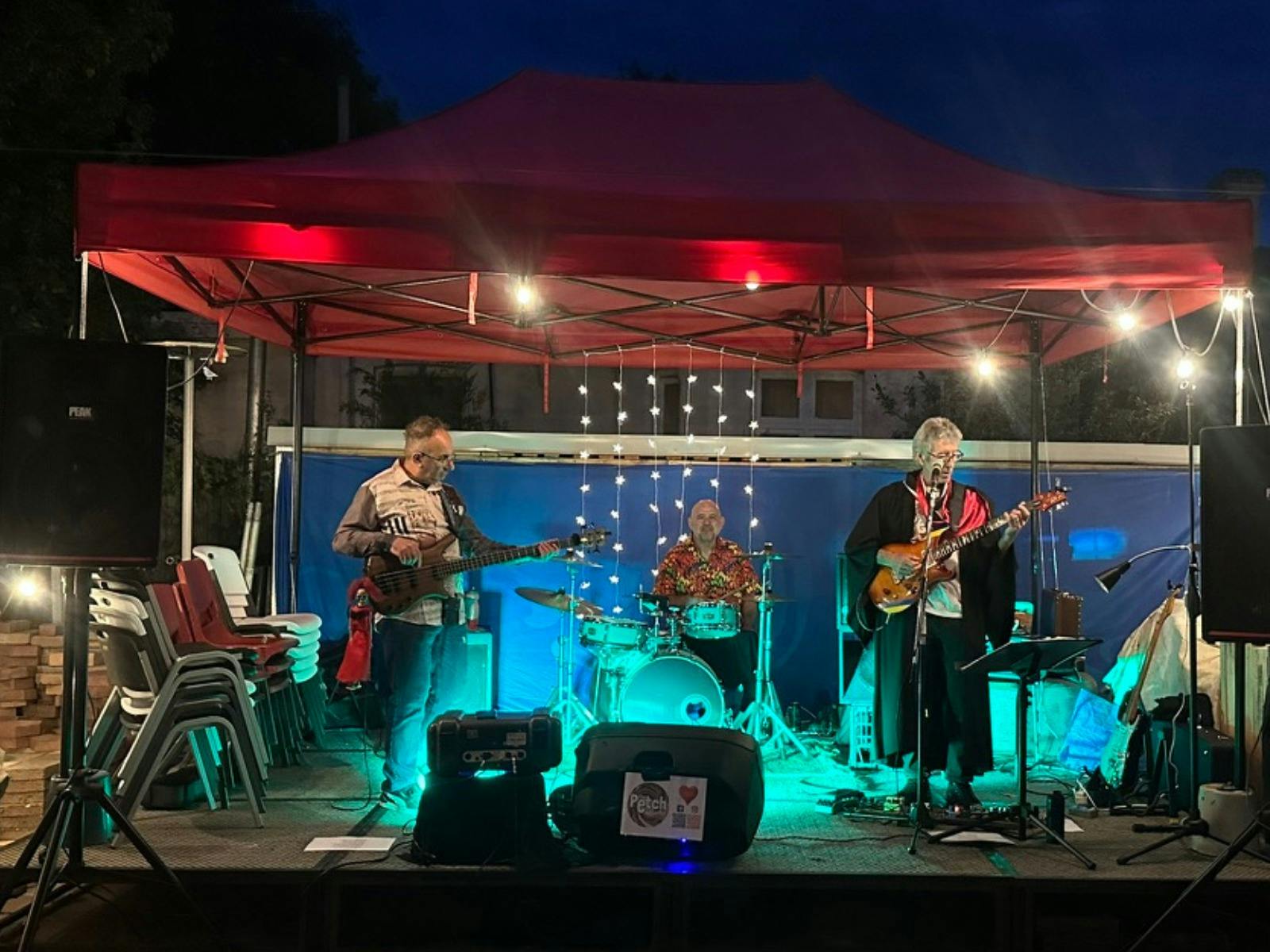 The Petch Experience performing at The Buzz Bar